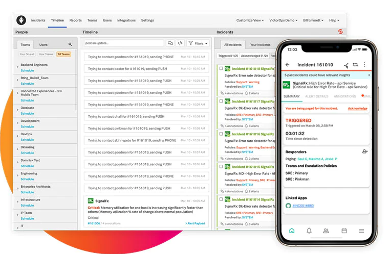 screenshot of Splunk On-Call